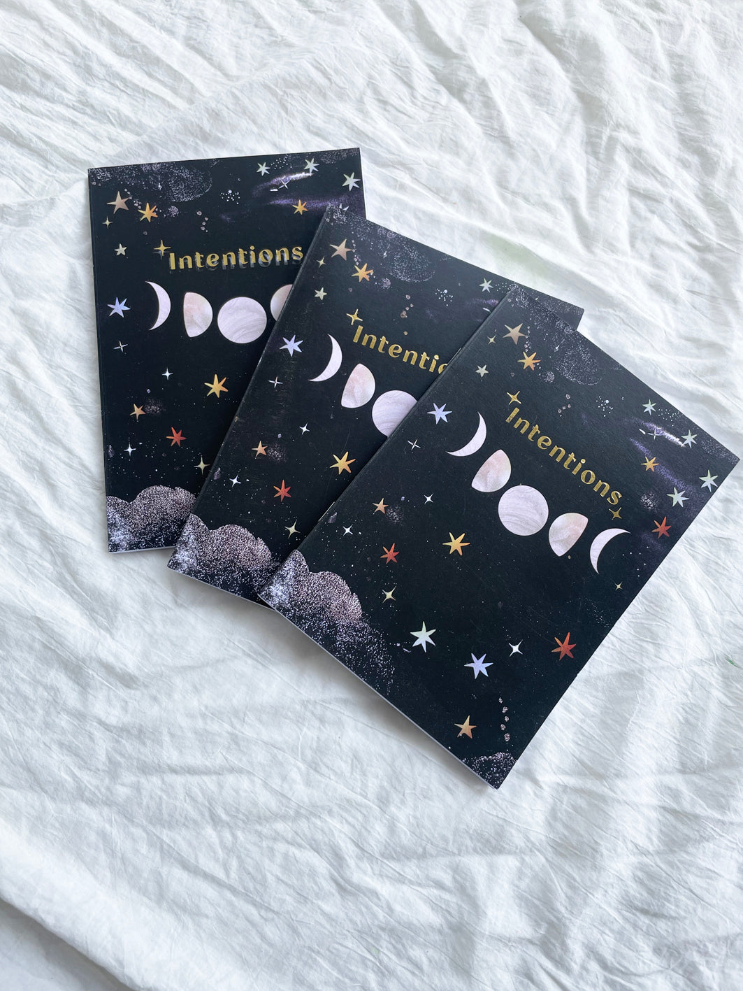 Seconds 'intentions' notebook set of 3