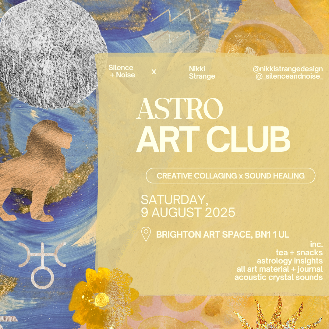 Astro Art Club Full Moon Workshop  - Saturday 9th August (BRIGHTON)