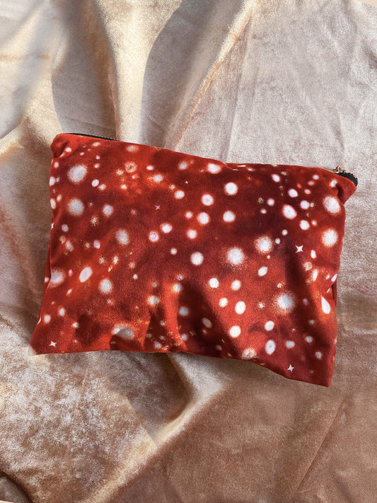 Amanita Magic Mushroom velvet bag II