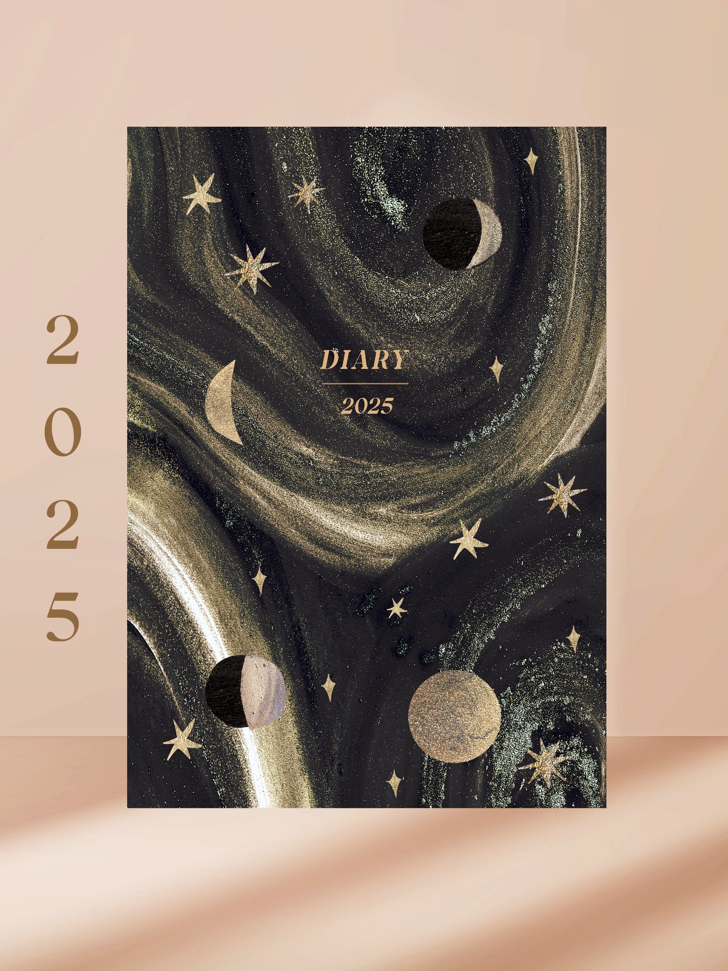 A5 wandering stars and moon diary 2025