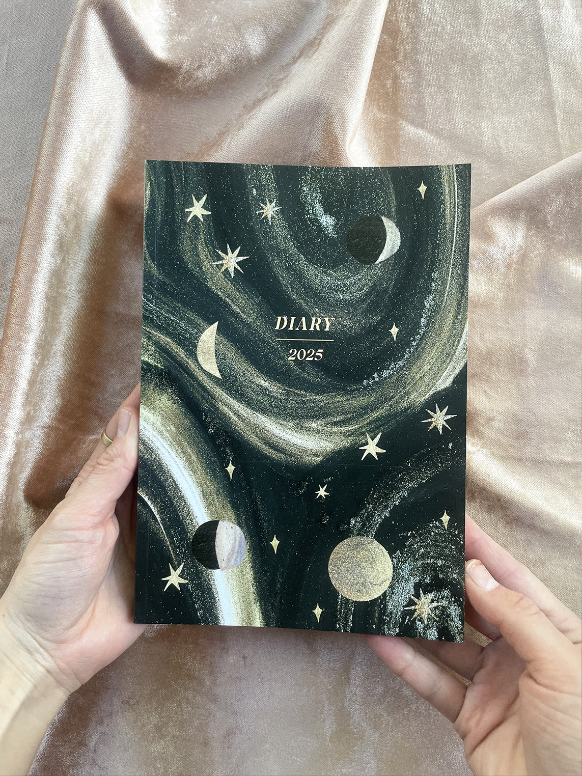 A5 wandering stars and moon diary 2025