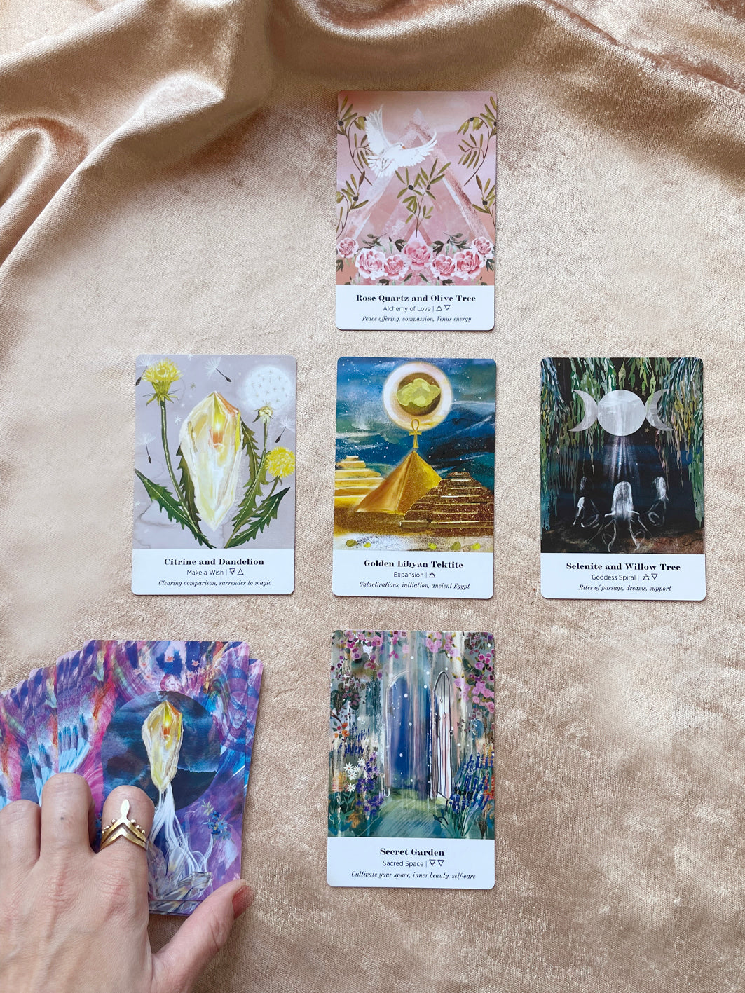 Earth Alchemy oracle deck & guide book