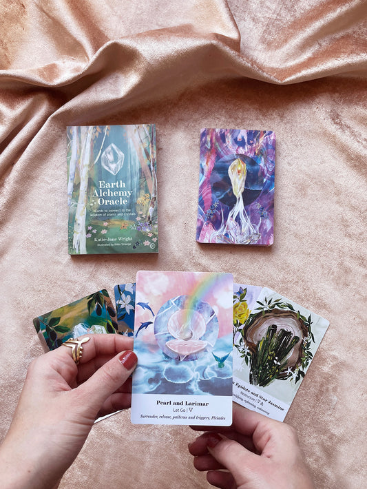 Earth Alchemy oracle deck & guide book