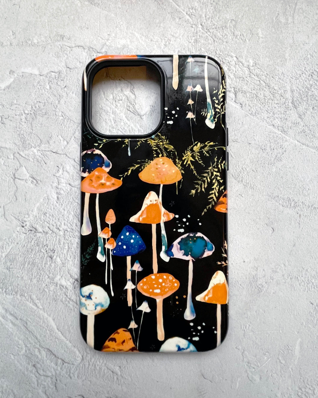 Forest mushroom disco Phone 14 Pro Max phone case
