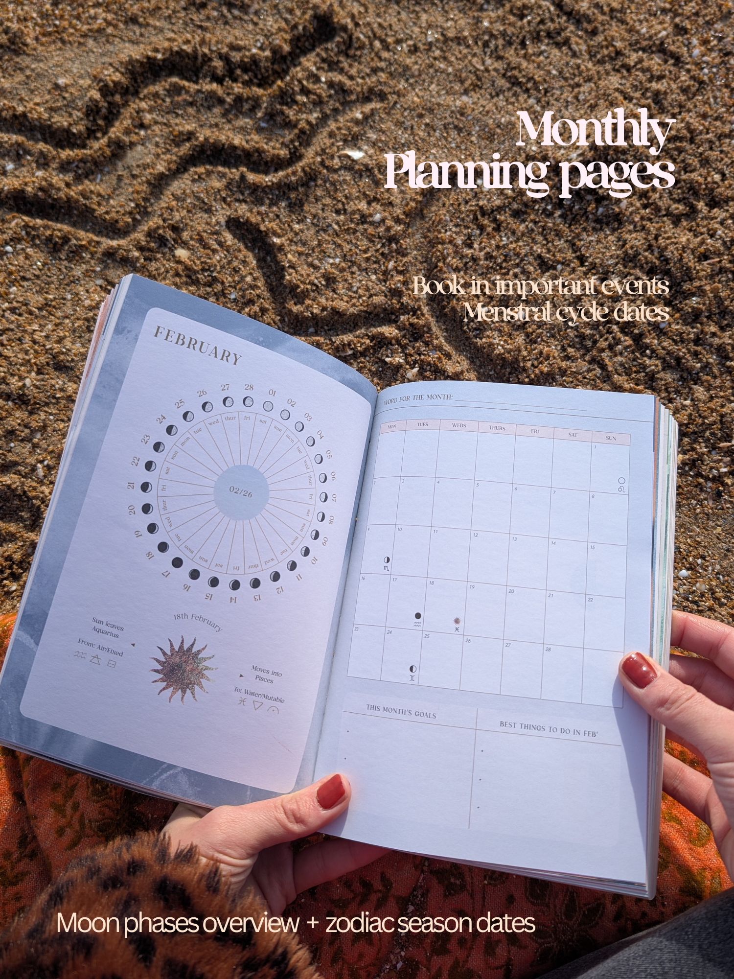 Full Year Moon Diary 2026