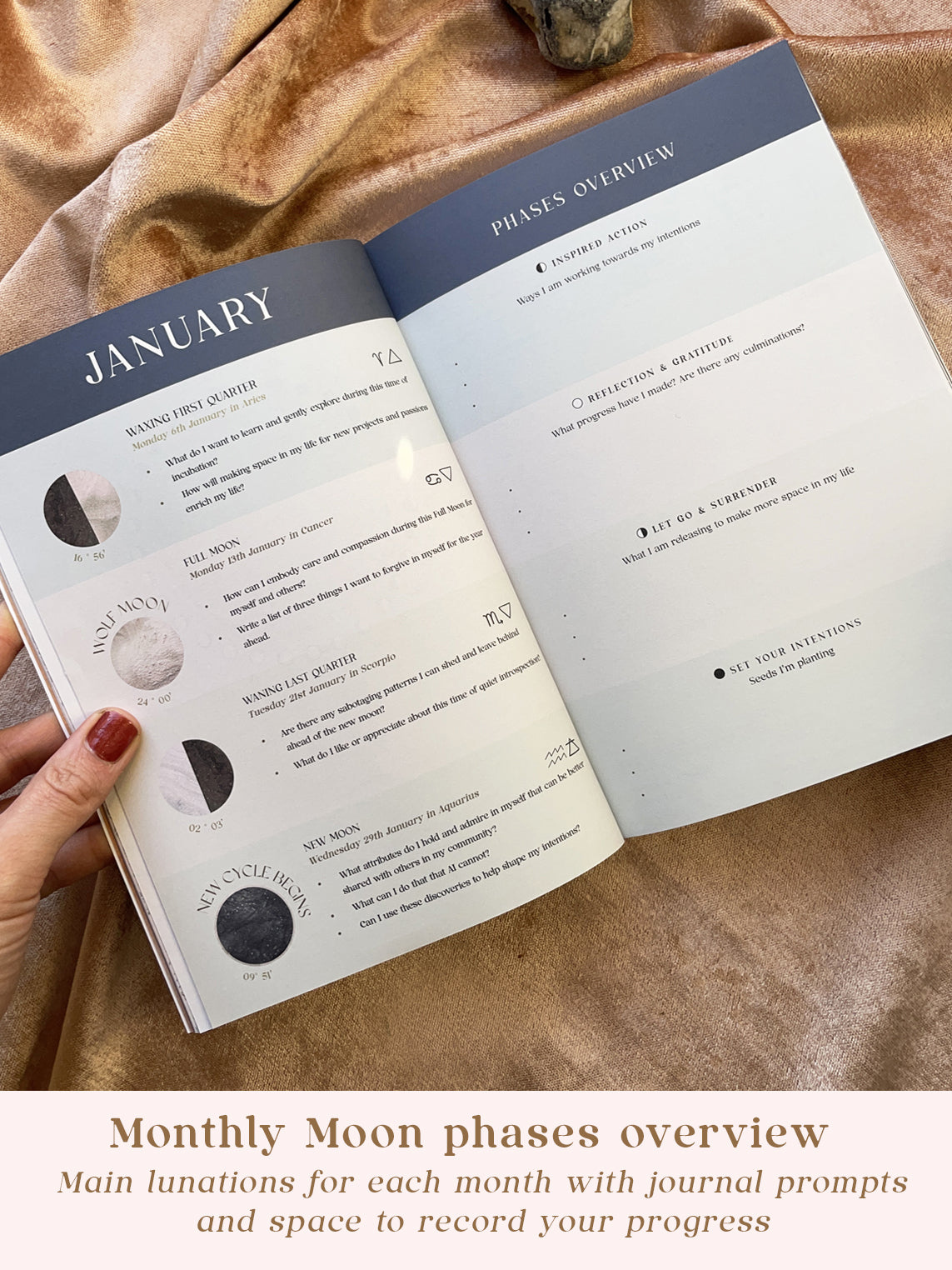 PREORDER Mid year  Lunar Moon Diary 2025/2026