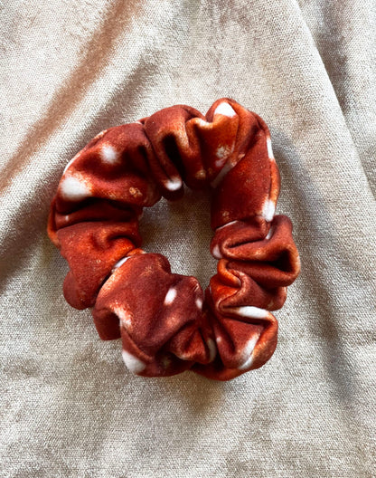 Small Matte Amanita Magic Mushroom Scrunchie