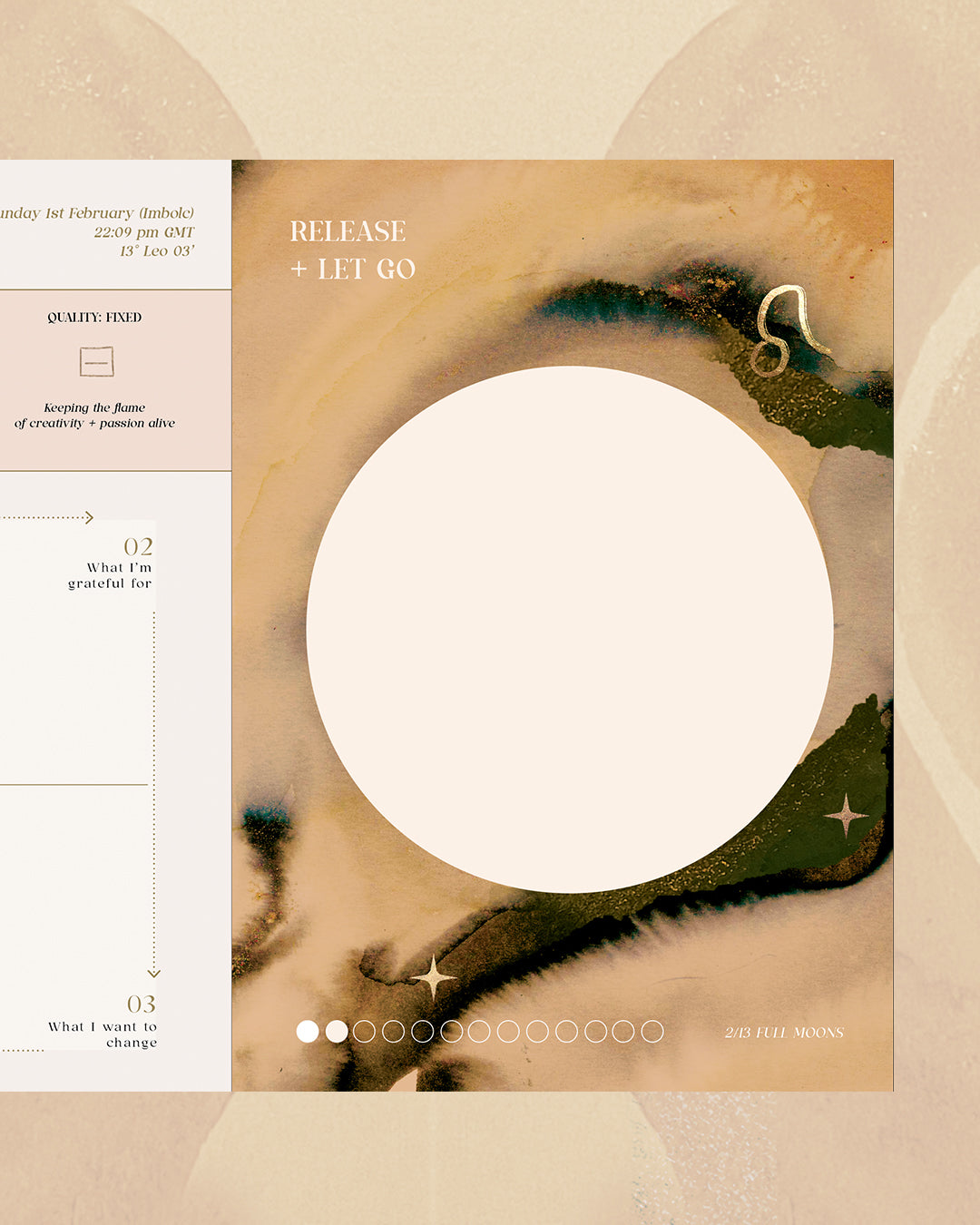 PRE ORDER Full Year Moon Diary 2026