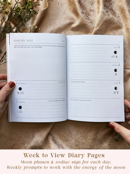 2025 Lunar Moon Diary