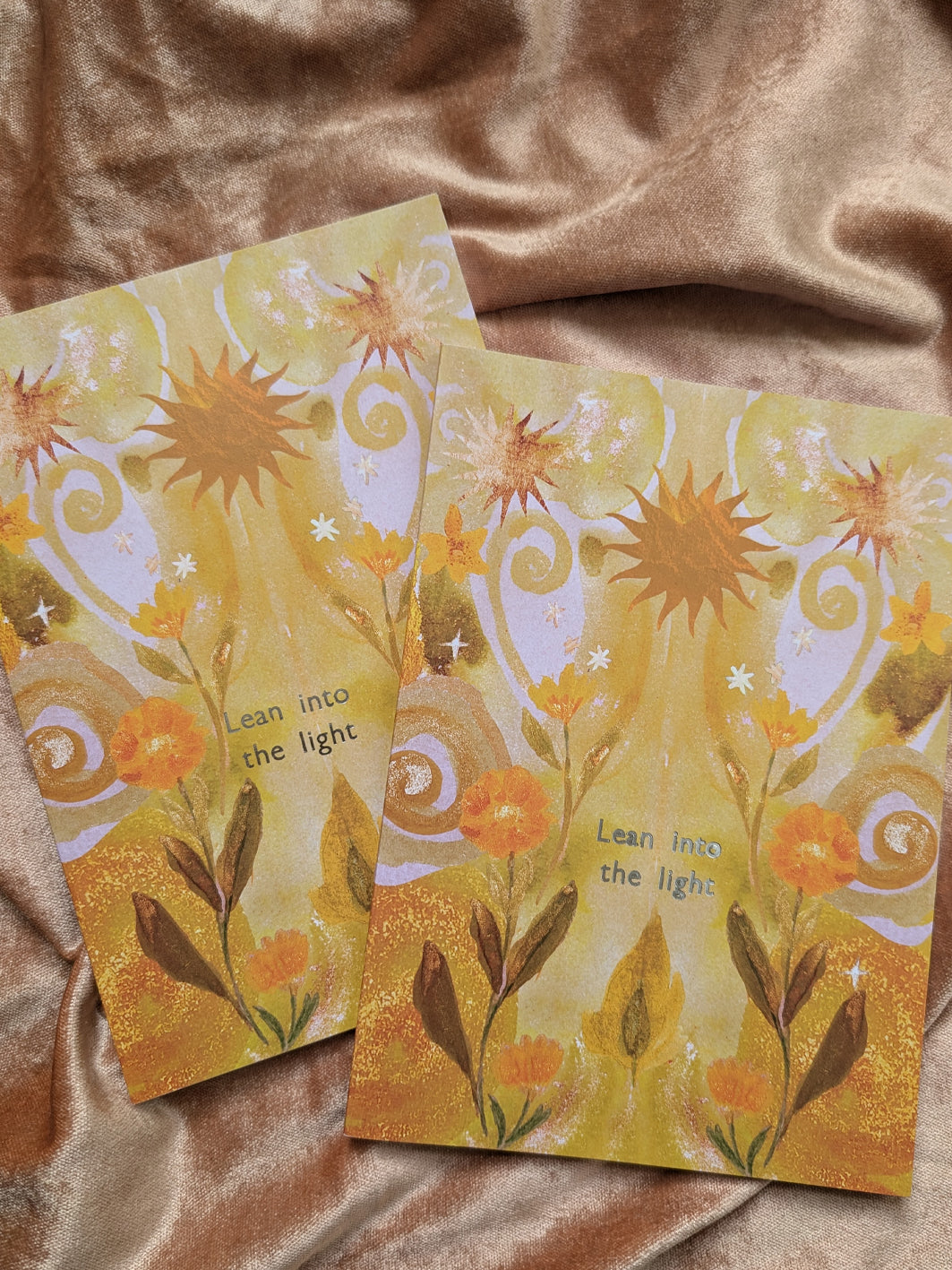 SECONDS Lean into the light notebook set