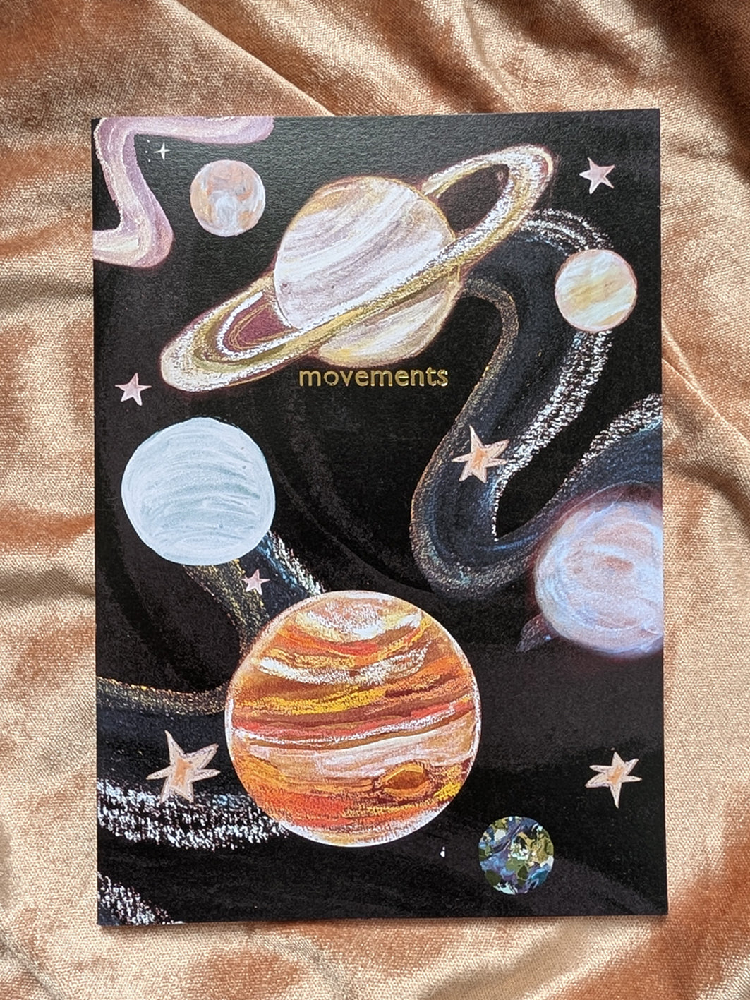 SECONDS Dancing in Space  'MOVEMENTS' notebook