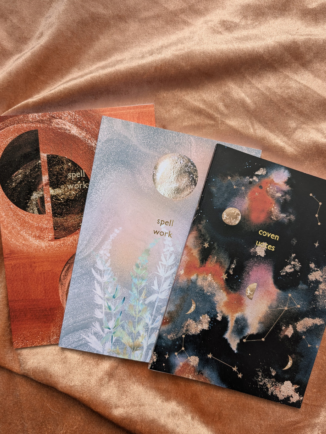 SECONDS Spell work x Coven notebook set