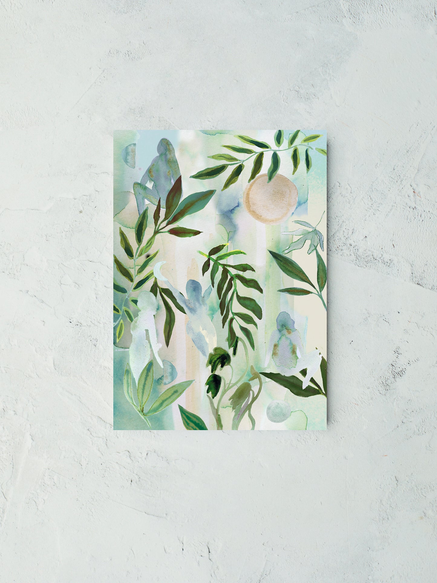 Wild feminine blank recycled notebook