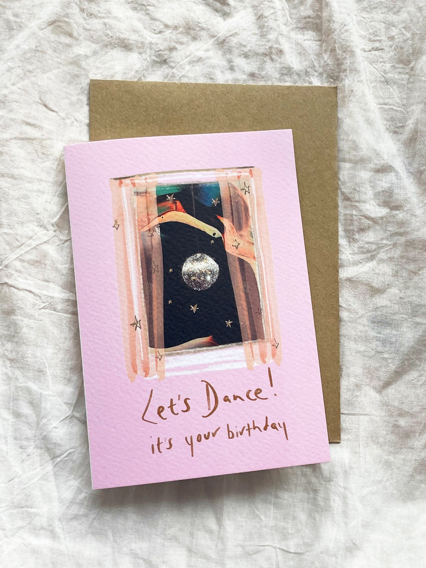 Let's disco it's your birthday greeting card